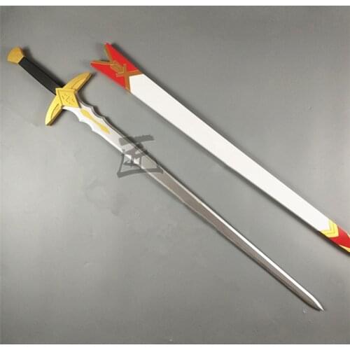 Fate Apocrypha Servant Astolfo PVC Sword with Sheath Cosplay Prop Rider of Black Astolfo Weapons Cosplay Props for Halloween