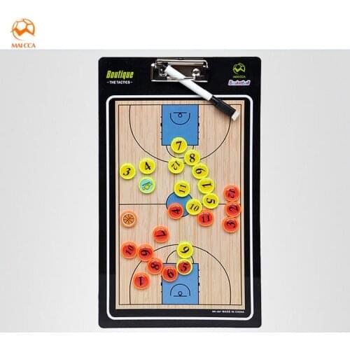 MAICCA Basketball coaching board magnetic with pen Professional magnetic Sports Tactical Board for Basketball plate Dropshipping