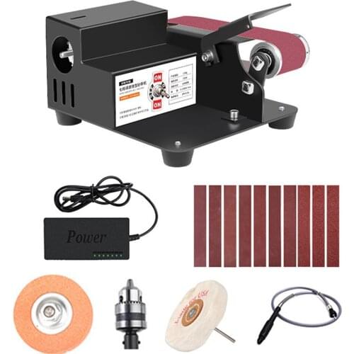 250W Mini Electric Polishing Machine Multi-function Polisher Quick Grinding Machine Angle Grinder Stepless Speed Polishing Tool