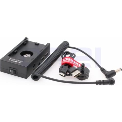 Multi use powering NP-F Battery Adapter Plate WY-F01A for Sony NP-F550 F570 F770 F750 F970 F960