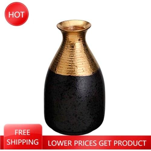 Gold Personalised Matte Black Hip Flask Gift Box Ceramic Bottle Liquor Decanter Sake Cup Set Mini Whisky Garrafa Bar Kit AA50JT