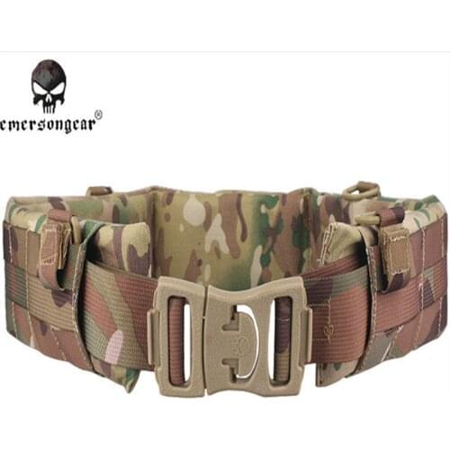 EMERSON MOLLE Padded Patrol Belt Men Airsoft Combat Military Army belt Multicam/AT-FG/ATACS EM9153/4/5