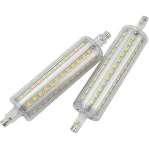 85-265V 220V 110V R7S LED spot Light SMD 2835 5W 10W 12W 15W 78mm 118mm 135mm 189mm LED lamp Horizontal Plug Bulb For spotlight