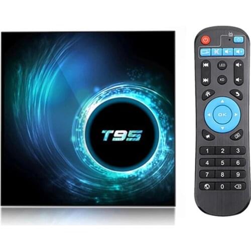 6K Wireless Network TV Box Android High Definition Media Player 2.4G Wifi Smart Set-Top TV Box