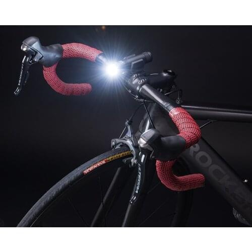 ROCKBROS Bike Front light 700 Lumen Tail Flashlight Replaceable Battery USB Rechargeable IPX6 Waterproof MTB 6 Modes
