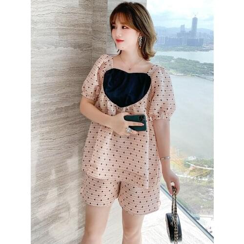 High quality Heart-shaped party brought the doll + love wave shorts new suits summer