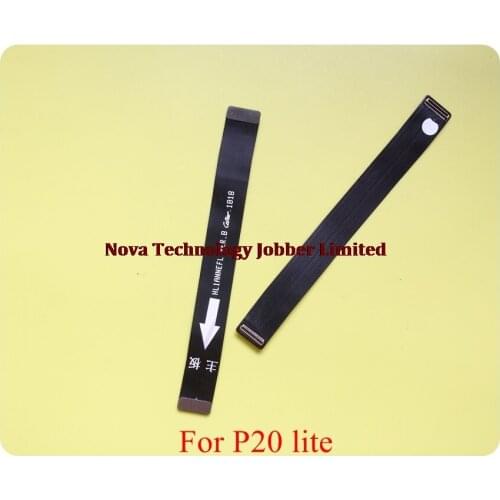 Wyieno P20lite Motherboard Ribbon Replacement Parts For Huawei P20 Lite Nova 3E Mainboard LCD Connector Flex Cable +tracking