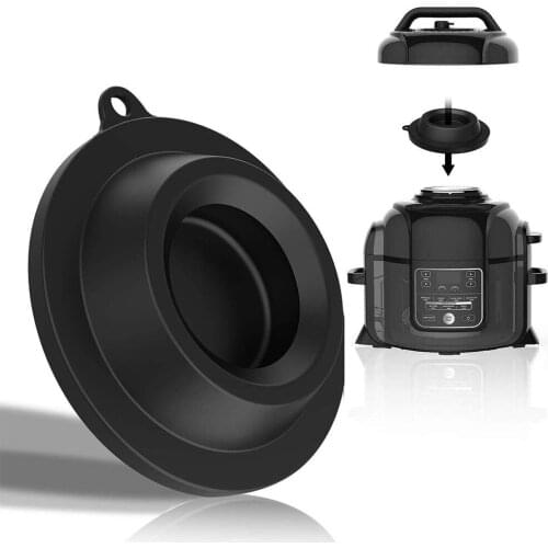 1Pc Silicone Lid Stand Lid Holder Accessories Pressure Cooker Lid For 5 Qt /6.5 Qt /8 Quart Kitchen Gadgets