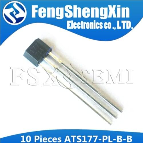 10PCS ATS177-PL-B-B TO-92 ATS177 177 TO92 SINGLE OUTPUT HALL EFFECT LATCH