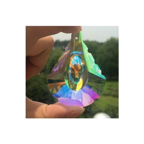 102pcs/lot 63mm Fine crystal prism chandelier part pendant suncatcher glass trimming parts drop pendant free shipping