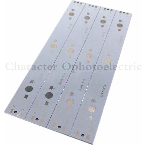 2pcs 140mm x 16MM Aluminium PCB Circuit Board for 3 x 1w,3w,5w LED in Series