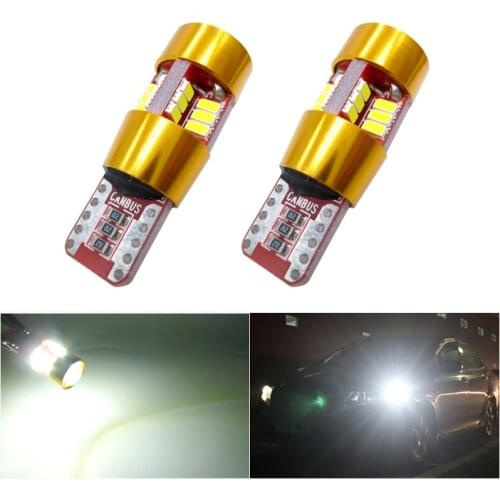 2x T10 W5W Clearance Parking Light Wedge Light LED Clearance Side Marker Lights For Alfa Romeo 159 147 156 Giulietta Mito