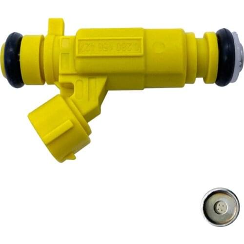 4pcs Fuel Injector For Citroen C3 C2 for Fiat Qubo Fiorino /Peugeot 206 207 SW Bipper 1.1L 1.4L OEM:0280156427 1984H6 9684827280