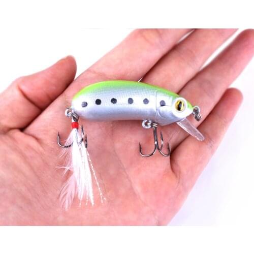 HENGJIA 5pcs Fishing Lures Crankbait Minnow Jerkbait Hooks Crank Baits Hard Plastic Poper Lure Shrimp Topwater Artificial