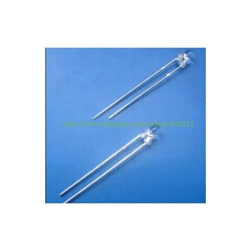 Free shipping 1000pcs/lot LED 3mm 850nm Infrared Receiving Diode Receiver