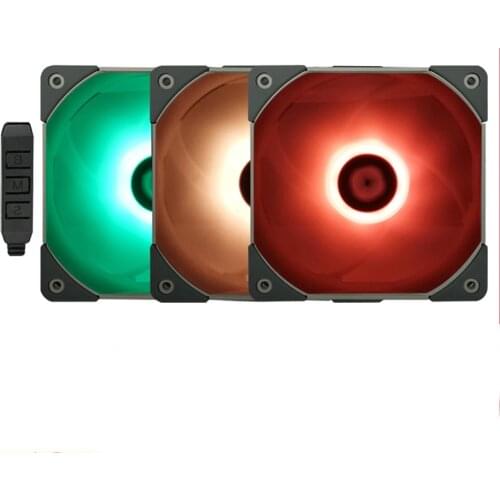 Thermalright TL-C12L 3-Pack 120mm Computer case Cooling fan RGB 12V /4Pin PWM silence CPU Cooler Radiator cooling Fan