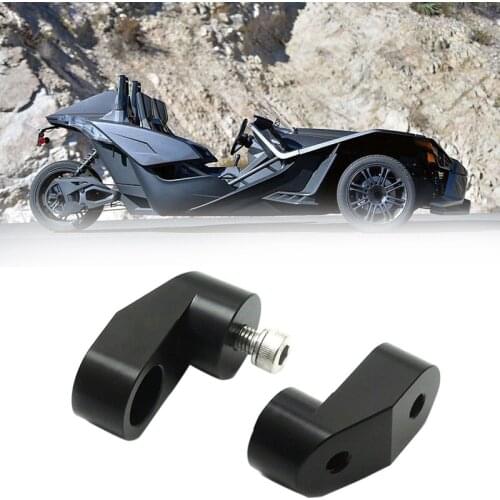 Motorcycle Adjustable Side View Mirror Riser Kit for Polaris -Slingshot 2015-2020