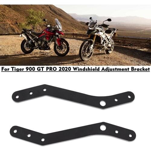 Windshield Adjustment Bracket motorcycle accessories For Triumph Tiger 900 Windshield Support Adjuster Extension 2020