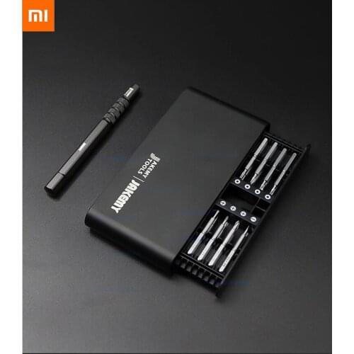 Xiaomi 17 in 1 household screwdriver set 16 extended screwdrivers Matte all metal surface Magnetic absorption for youpin
