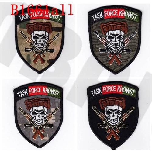 Embroidery patch Afghanistan task force khowst Morale tactics Military