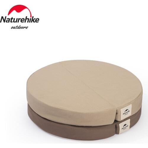 Naturehike Seat Cushion 3D Fiber Round Tatami Mattress Meditation Pad Folding Floor Mat Portable Travel Mat Outdoor Camping Mat