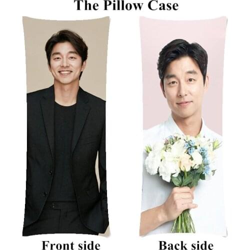 New kpop Gong Yoo Pillowcase boyfriend Lee Dong Wook Custom girl only Pillowcover