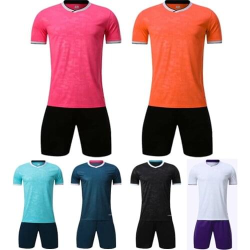Blank 2020 Adult Kids Soccer Jersey Set Football Kit Men Child Futbol Training Uniforms Set De Foot Team Customized T shirt