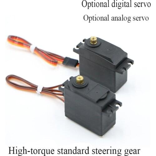 High-torque ball bearing metal gear Digital steering gear Analog steering gear Standard steering gear