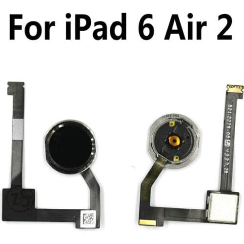 Fingerprint Scanner Home Return Menu Button Flex Cable Replacement For iPad 6 Air 2
