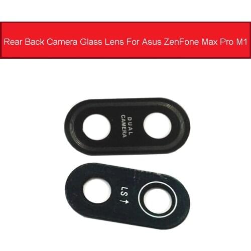 Rear Camera Glass Lens For Asus ZenFone Max Pro M1 ZB555KL ZB601KL ZB602KL Back Camera Glass Lens Cover With Adhesive Repair
