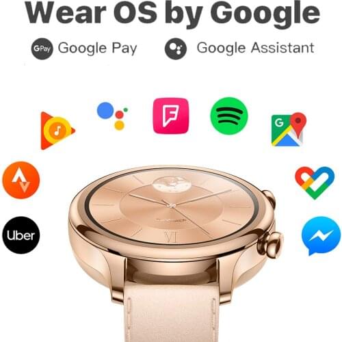 Ticwatch C2 (Refurbished) Wear OS by Google Smartwatch Womens Watch Android&iOS Compatible Swim Ready GPS NFC Available