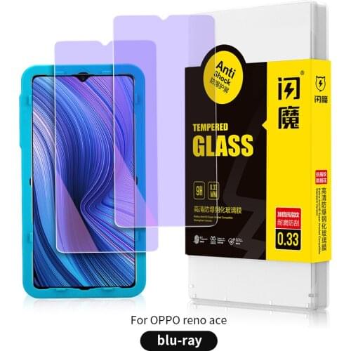 SmartDevil Blue Light tempered glass For OPPO Reno Ace screen protector mobile phone protector toughened film