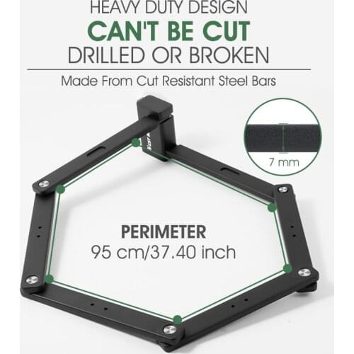 Bicycle Lock Anti-theft Key Chain Lock Manganese Steel Mountain Bike Electric Bike Motorcycle Folding Lock Riding Equipment