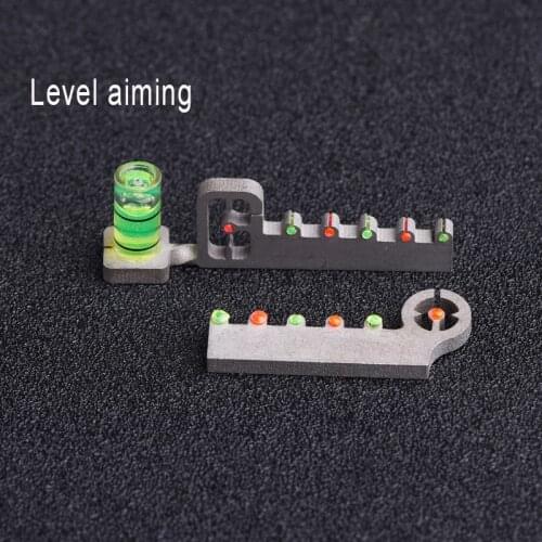 Slingshot Accessories 1 Set of Slingshot Sights Level Aiming / Five Aiming/ Sniper Aiming Suitable for Different Slingshots
