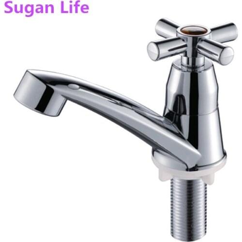 Sugan Life NEW 1pc Plastic Bibcocks 1/2" For Washing Machine Outdoor Faucet Bathroom Accessories Wash Basin Water Tap F185