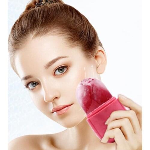 2Pcs Ice Massage Cups Men Women Fitness Cryosphere Massager Holder Cold Therapy for Muscle Spasms Muscle Face