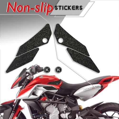 ADESIVI 3D Sticker Decal Emblem Protector Tank Pad Tank grip For MV AGUSTA 2014-2015 RIVALE 800 2014-2015 STRADALE 800