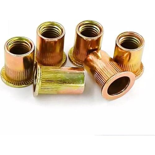 40pcs M3 M4 M5 M6 M8 GB17880 Pull Riveting Nuts Countersunk Head Racquet Rivet Nuts