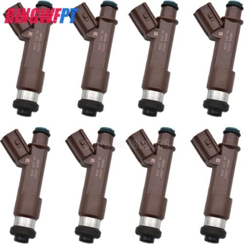 8PCS 23250-50080 23209-50080 fuel injectors for TOYOTA EU/JP/General LAND CRUISER 4.7L 2UZFE 1998~2007