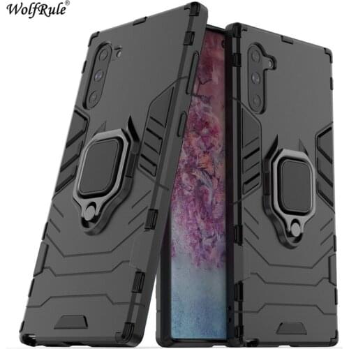 For Cover Samsung Galaxy Note 10 Case Ring Holder Armor Bumper Phone Case For Samsung Galaxy Note 10 Cover For Samsung Note 10