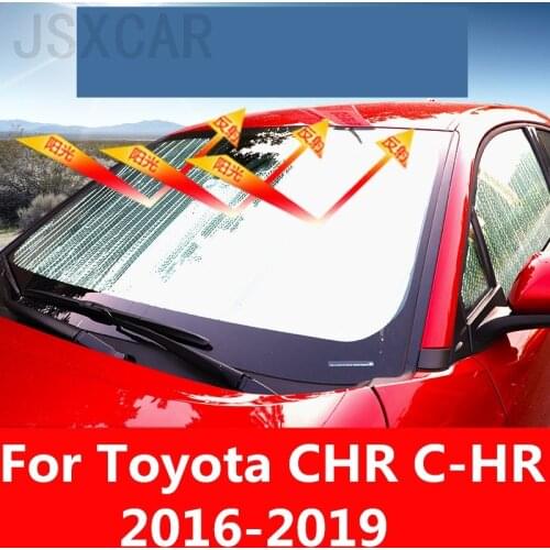 For Toyota CHR C-HR 2016-2019 Interior sunshade special car decoration modification parts glass insulation blackout decoration