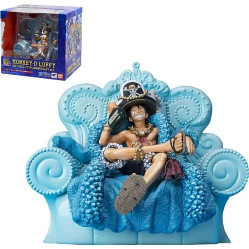 Bandai Original Figuarts ZERO ONE PIECE Anime Figures Monkey D.Luffy PVC Action Figure Collections Model Dolls Toys Kids Gifts