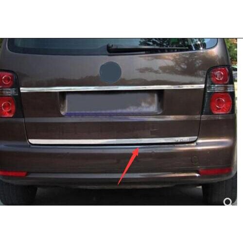 Stainless steel Rear Trunk Lid Cover Trim for vw for Volkswagen TOURAN 2010 --2015 1 pcs