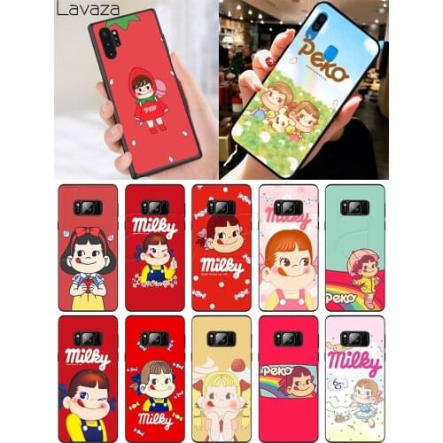 Lavaza Peko Milky boy and girl Soft Silicone Case for Samsung A10S A20S A30S A40S A50S A60 A70S M10 M20 M30