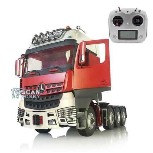 1/14 LESU RC Metal Chassis Sound Roof Radio Light Hercul Arco Tractor Truck THZH0838-SMT5