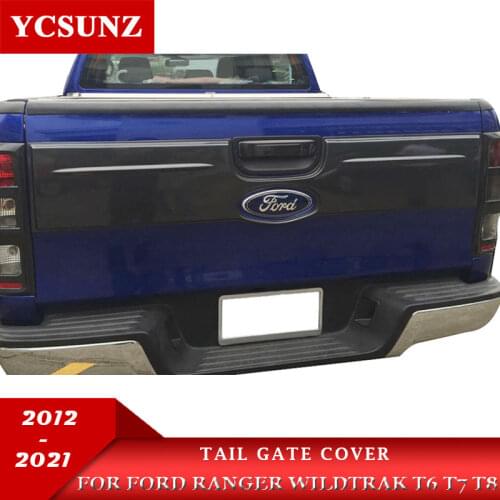 ABS Tail Gate Nudge Cover Upper for Ford Ranger T6 T7 T8 2012 2013 2014 2015 2016 2017 2018 2019 2020 Wildtrak