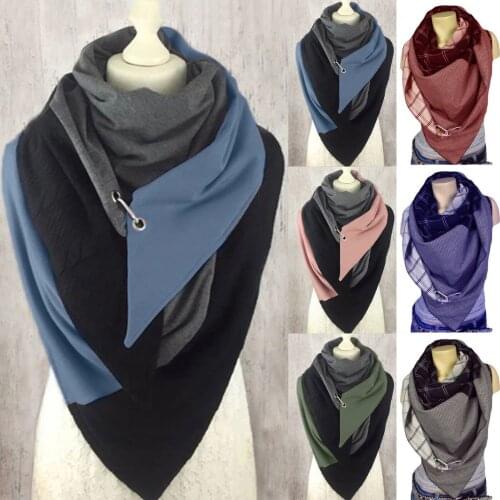 2020 New Winter Scarf for Women Novelty Solid Fashion Casual Outdoor Retro Female Multi-Purpose Shawl Scarf шарфы женские зимние