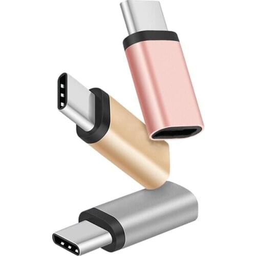 New USB 3.1 Type-C male to Micro B USB 2.0 Female Adapter Converter for Nokia N1 one plus 2 LETV Le1 Pro Max