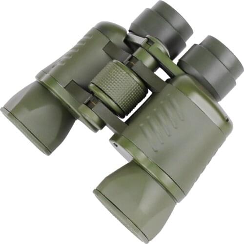 50x50 HD Professional Military Binoculars Telescope BAK4 Prism High Power Spotting Scope Large Eyepiece Metal Bird Watching New