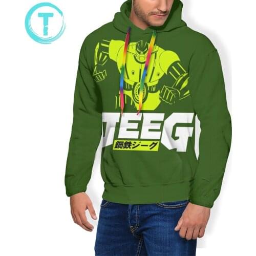 Jeeg Hoodie Jeeg Hoodies Streetwear Popular Pullover Hoodie Polyester Warm XL Long Length Mens Blue Hoodies